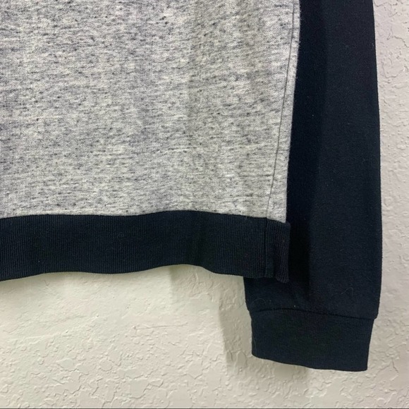 DISNEY Black & Gray Mickey Raglan Light Sweatshirt‎ - Picture 3 of 7